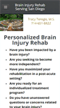 Mobile Screenshot of braininjuryrehabsandiego.com